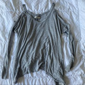 Abercrombie cold shoulder shirt